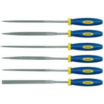 Vorel - Schlüsselfeilensatz Feilen-Set Nadelfeilen 160 mm 6 Tlg. Nadel Feile Satz Raspel Metallfeile
