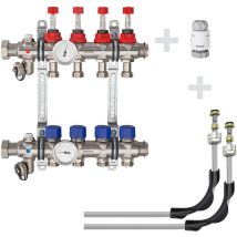 Schlüter-systems Kg Deutschland - Schlüter Anschlusspaket für bekotec-en f für 12 Heizkreise, Rohr ø 14 mm