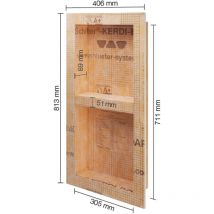 Schlüter kerdi board n Wandnische 305 x 711 x 89 (KB12N305711A1)
