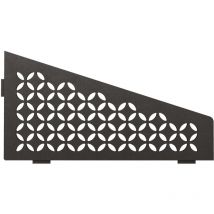Schluter - Schlüter SES3D5TSDA-E-S3 Ablage Floral 62x295x154mm Dunkelanthrazit