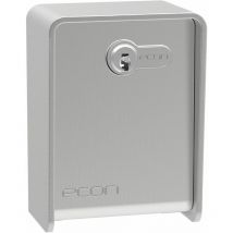 Econ - Schlüsselsafe/Aufputztresor apt Standard, 110 x 80 x 55 mm, Edelstahl gebürstet