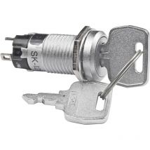 SK12AAW01 SK12AAW01 Schlüsselschalter 250 v/ac 1 a 1 x Ein/Ein 1 x 90 ° 1 St. - Nkk Switches