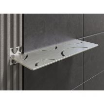 Schlüter SWS1D5EB-W-S1 Ablage Floral 115x300mm Edelstahl gebürstet