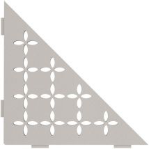 Schlüter SES1D5TSBG-E-S1 Ablage Floral 210x210mm Beigegrau