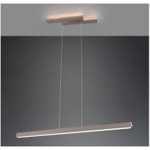 Schmale led Pendelleuchte belfast Silber 3 Stufen dimmbar - 115cm