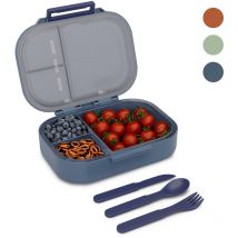Schmatzfatz Bento Lunch Box Adulte Boite Repas Compartiment Adulte et Enfant Lunchbox Multi-compartiments Sans bpa Boîtes Bento Etanche Résistante