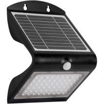 Schmetterlings-solar-wandleuchte 3,2 W Schwarz