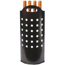 Schmiedeeisen Kamin Zubehör H 60 Cm Reinigungszubehör Mit Holzgriffen -ständer Mit Löchern