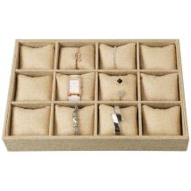 Schmuckaufbewahrungsbox, Präsentationstablett, Aufbewahrungsbox Für Halsketten Und Anhänger, Präsentationsständer Für Ringe, Ohrringe Und Armbänder, 