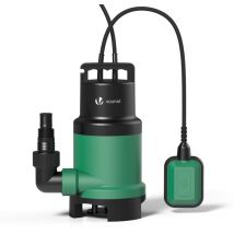 Vounot - Schmutzwasserpumpe, Tauchpumpe mit Stufenloser Schwimmerschalter, 14000 l/h, Max. Arbeitstiefe 7m