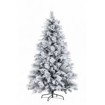 1x Schneebedeckter Salzburg Weihnachtsbaum H150