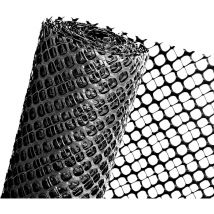Schneefanggitter Schwarz --- 1,2m Breite --- (Meterware)