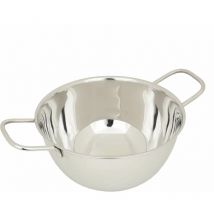 WAS - Schneeschlagkessel Rührschüssel 24 cm 3,8 Liter Edelstahl