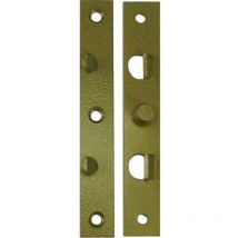 Schnegel - Dispositivo de seguridad de correa plana L.140mm An.22mm S.3mm sta galvanizado en una bolsa con tornillos