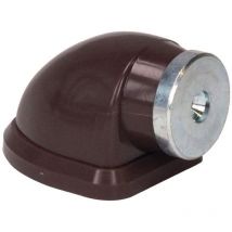 Magnettürfeststeller 011/572/1 Höhe 38 mm Kunststoff braun Dübelmontage