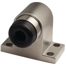 Türstopper 001/589/1 Höhe 75 mm Aluminium silberfarbig einbrennlackiert Dübelmontage