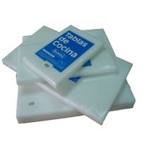 Schneidebrett aus Polyethylen 40x40x4 – langlebig und hygienisch – ideal für Profiköche und Hobbyköche