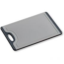 Schneidebrett Kunststoff grau Rutsch-Stopp, 29,5 x 19,5 cm