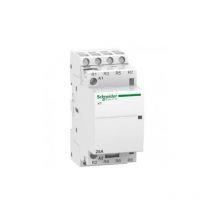 Schneider Electric - Schneider A9C20137 Contactor 25A - 4NF - 24VAC - 50Hz - Acti9 - iCT