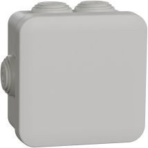 Schneider Ip55 Abzweigdose 80x80x45 Mit Tüllen Enn05004