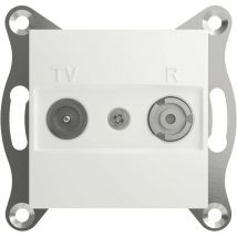 Schneider Electric Prise terminale TV, radio Asfora blanc (RAL 9003) EPH3300721D 1 pc(s)