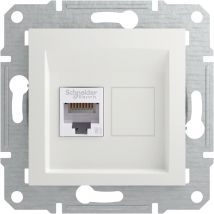 Apc Schneider - Schneider Electric RJ45-Datendose Asfora Weiß (ral 9003) EPH4770121D 1 St.