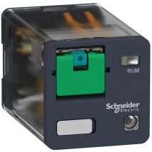 Schneider Electric - Zelio Relay rum - relais universel - embrochab - test - del - 3OF - 10A - 24VDC