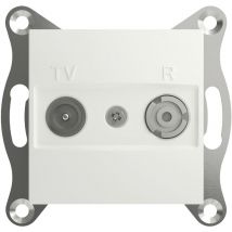 Schneider Electric TV-, Radio-Enddose Asfora Weiß (RAL 9003) EPH3300721D 1 St.