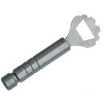 Schaber/Flaschenöffner aus Edelstahl - Schneider Grill