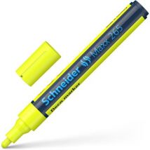 Schneider Maxx 265 Chalk Marker Bullet Tip Yellow (Pack of 10)