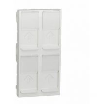 Schneider NU947918 Couverture polaire quadruple RJ45 S-One