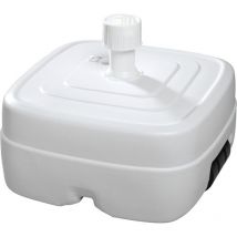 Planeta Huerto - Schneider PE-Ständer befüllbar 45 l weiss Kunststoffständer Sonnenschirmständer