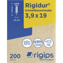 Schnellbauschrauben 3,9 x 19mm Gipsplatten & Estrichelemente