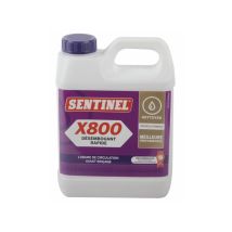 Sentinel X800 – Entschlammer für Heizungen – 1 Liter – Umweltfreundlich – Professionelles Produkt