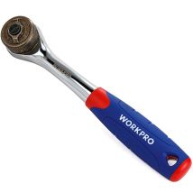 WORKPRO 3/8" Ratsche – Patentierte Dual Drive-Technologie – Ergonomischer Griff – Chrom-Vanadium-Stahl – 6914280004600