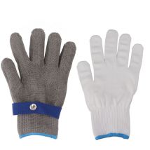 Schnittfester Schutzhandschuh Aus Edelstahl, Version 2.0, Größe Xl, Widerstandsstufe 9