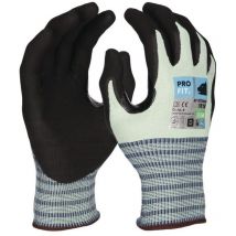 Schnittschutzhandschuhe Green Cut D Größe 10 hellgrün/schwarz EN 388, EN 407 PSA-Kategorie II