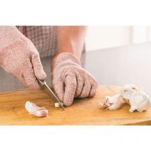 Venteo - Orange - Erwachsene - Schnittfester Küchenhandschuh - Bequemer, maschinenwaschbarer Handschuh mit guter Bewegungsfreiheit