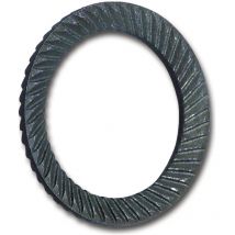 Scheibe (Sicherungsscheibe) 's' für ø M5 Federsthal blank geschwärzt - Schnorr