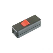 Bachmann - schnurzwischensch. 2P. sw 10A 250V, wippe rot 924.051