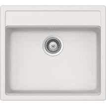 Lavello Cucina Nemo N100 1 Vasca, Materiale Cristalite , New Alumina, 570x510mm - Schock