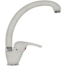 Schock Miscelatore Omega Alto, Monocomando Canna Conica, Colore New Aluminia, H250mm