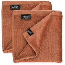 Schöner Wohnen Handtuch Sense - 2er Set 50x100 Cm, Rost