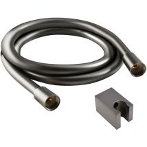 Schöner Wohnen-kollektion - Brauseschlauch tesko, Duschschlauch 1,75 m, Schlauch knickfest für Duschkopf, Industrial