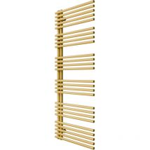 Schöner Wohnen-kollektion Design-heizkörper Celia, 151 X 60 Cm, Mattgold, Mittelanschluss