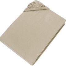 Schöner Wohnen Spannbettlaken Basic - 1 Stück 150x200 Cm, Beige