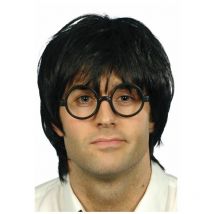 Schoolboy Set Black with Wig and Glasses [21225]