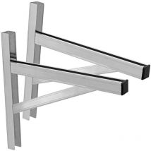 Schornstein Verlängerte Wandkonsole max. Abstand 602 mm Edelstahl dn 130