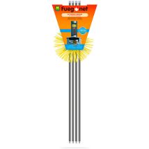 Schornsteinfeger-Satz 150mm Nylon 85888 – Ideal für die Reinigung von Edelstahl- und verglasten Rauchkanälen – 5,6m