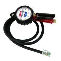 Schrader - Manomètre de gonflage Super Pro raccord d'admission 1/4' - 0,7 à 11 Bar - R-1822-Z